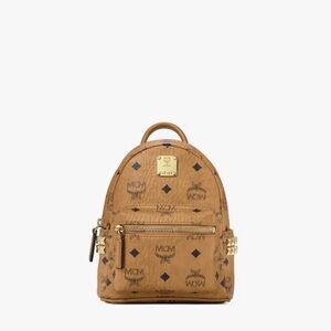 STARK BEBE BOO SIDE STUDS BACKPACK IN VISETOS
